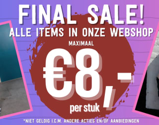 Alle kinderkleding voor €8 bij kinderkledingpartytime