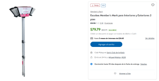 Escobas Member's Mark 2 pzas por $80 en Sam's Club