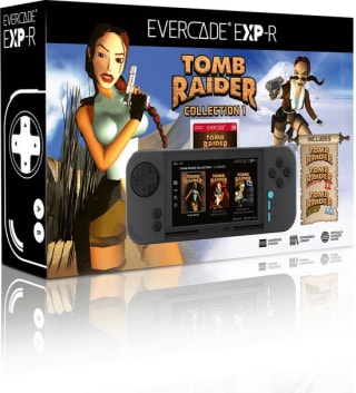 Evercade EXP-R Retro Gaming Handheld Console met Tomb Raider 1, 2 & 3 voor €83,99