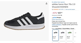 Adidas Sportswear Run 70S 2.0 Schoenen voor €41,93 bij Amazon