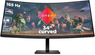 Monitor HP OMEN 34c 34" WQHD 165Hz FreeSync Premium Curva por 314,10€