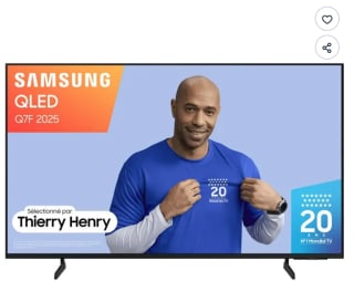 Samsung TQ55Q7FA - TV QLED à 399,90€