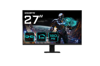 Ecran PC Gigabyte GS27QA - 27" QHD 180Hz Fast-IPS 1ms HDR FreeSync à 144,99€