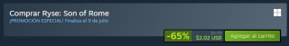Ryse: Son of Rome por $40 | Oferta Steam