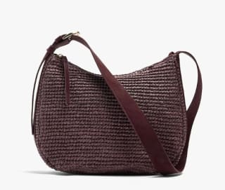 Bandolera de mujer con cierre de cremallera en liso Parfois por 17.99€
