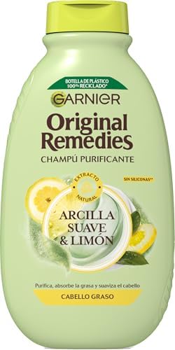 2 botes Garnier Original Remedies Champú con Arcilla Suave 400 ml por 4.35€