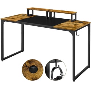 Yaheetech Mesa Escritorio Industrial 140x60x89cm por 58.99€