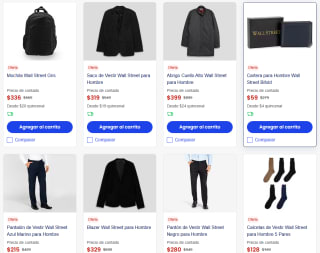 Ropa Wall Street en Coppel desde $39