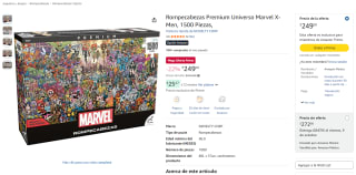 Rompecabezas Premium Universo Marvel X-Men, 1500 piezas por $249 en Amazon