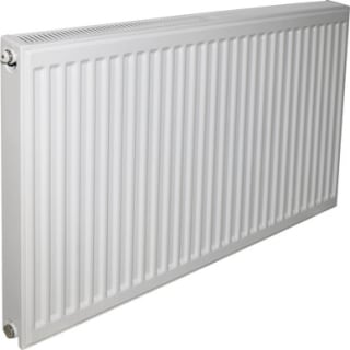 Kudox Premium Type 11 Steel Panel Radiator 600 x 400mm + Free TRV, Lockshield & 1L