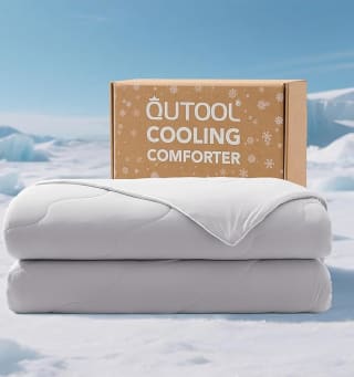 Qutool Summer Cooling Blanket 228x228 cm voor €11,99 bij Amazon DE