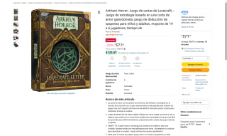 Arkham Horror: Lovecraft Letter por $372 | Oferta Amazon