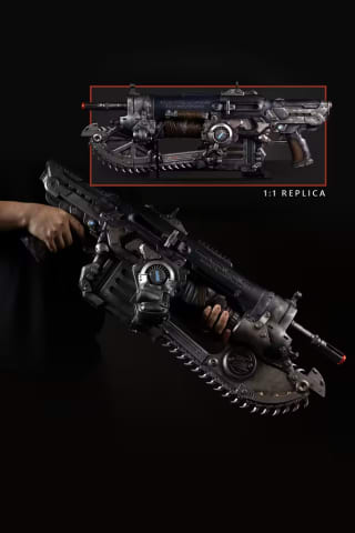 Gears of War Prototype Lancer Replica 1:1 por $5,145 en Xbox Game Studios