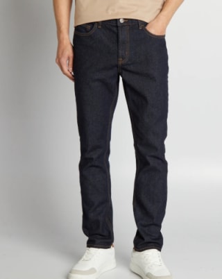 Jean regular brut L32 pour 12€ chez Kiabi