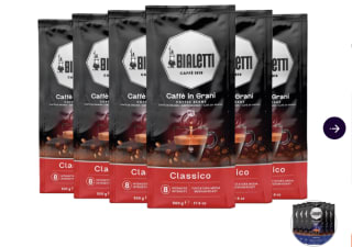 6 x Bialetti Esperto Grani Classico 500g voor €34,95 bij Ibood