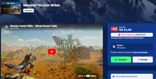 Monster Hunter Wilds por $330 | Nuuvem Brasil