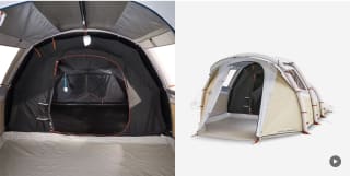 Tente de camping gonflable 4 places QUECHUA à 299,99€