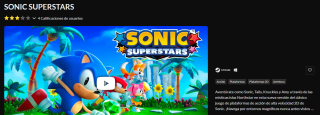 Sonic Superstars por $286 | Fanatical