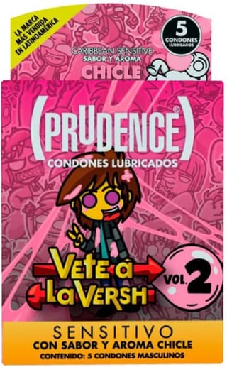 Pack 5 Condones Prudence Chicle por $36 | Oferta Amazon
