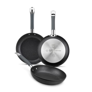 BRA Master Set de 3 sartenes Aluminio Forjado - 20, 24 y 28 cm por 35.40€