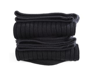 Chaussettes ville homme fil d’Écosse Noir à 8€