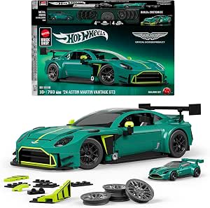 Mattel Brick Shop Hot Wheels Aston Martin Vantage GT3 por 35.54€
