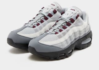 Nike Air Max 95 Women's Trainers in Grey / Bergundy Crush, sizes 3 - 5.5 (free C&C /