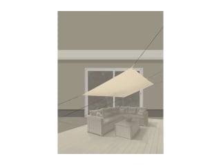 LIVARNO Sun Shade Sail - £9.99 Lidl