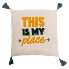Cojín Individual de Algodón Mr. Wonderful This Is my Place por 3.99€
