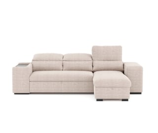 Chaise longue con cama HOXTON reversible 4 plazas beige por 599€