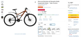 Bicicleta Mercurio Kaizer 29" por $3,199 | Oferta Amazon