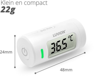 LUVION® Voorhoofd Thermometer voor €13,95 bij Bol