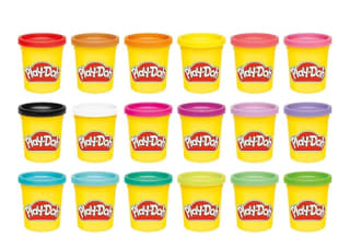 Play-Doh Pack de 18 botes por 10.99€.