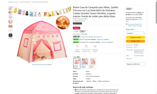 Casa de Campaña Castilla Princesa por $295 | Oferta Amazon
