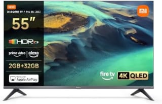 Xiaomi TV F Pro 55, 55 Pulgadas (140 cm), 4K UHD QLED, Smart TV, Fire OS8 por 319€
