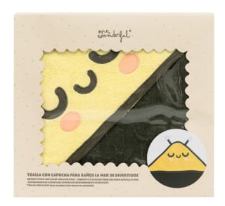 Toalla con capucha para bebés Mr Wonderful: Abeja por 11.45€