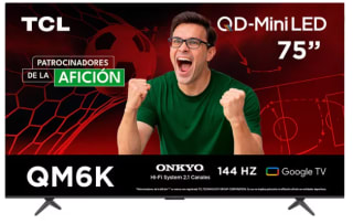 TV TCL 75" Mini LED 4K 144Hz por $14,999 | Oferta Costco (PayPal)