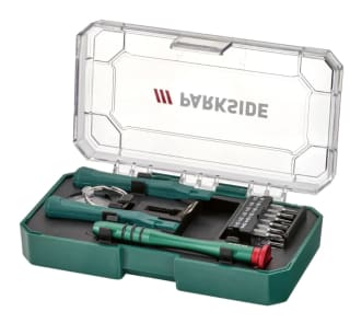 Parkside Juego de trinquete o Kit de reparación de teléfonos inteligentes por 3.99€