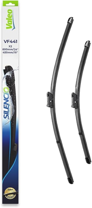 Kit de 2 Balais d'Essuie-Glace Valeo Silencio à 11,22€