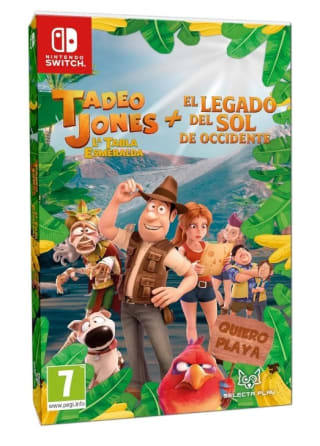 Tadeo Jones 3. La Tabla Esmeralda + El Legado del sol de Occidente Nintendo Switch