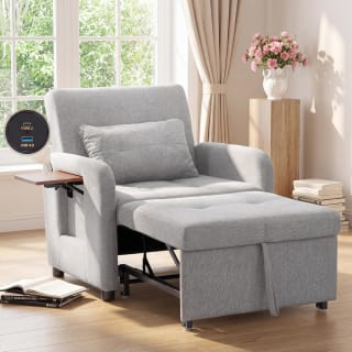 COLAMY Compact Recliner Armchair with USB & Side Table – £178.49 Amazon Deal