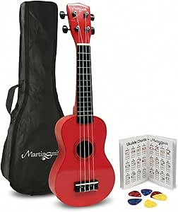 Martin Smith UK212-RD Ukelele Soprano con Bolsa (segunda mano Como Nuevo) por 7.63€