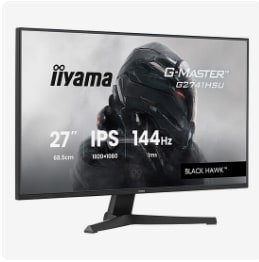 Ecran PC Full HD 27" LED iiyama G-Master G2741HSU-B1 Black Hawk à 139,96€