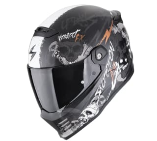 Casco integral Scorpion Covert FX Skullz por 159€
