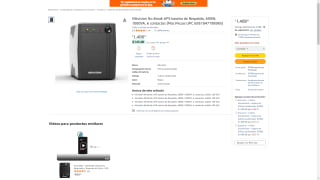 Hikvision UPS 600W 1000VA 6 contactos por $1,409 | Oferta Amazon