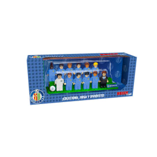 Brick Team Getafe CF - Set de 11 Figuras Coleccionables, Entrenador y Balón a 2.99€