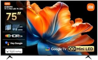 XIAOMI TV S Mini LED 75" QLED Mini LED, 4K UHD, Smart TV con Google TV por 802.85€