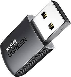 UGREEN Wifi Dongle, AX900 WiFi 6 Adapter USB Wireless Dual Band 5GHz/2.4GHz Sold by U