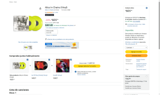Álbum Alice In Chains 30º Aniversario por $603 | Oferta Amazon