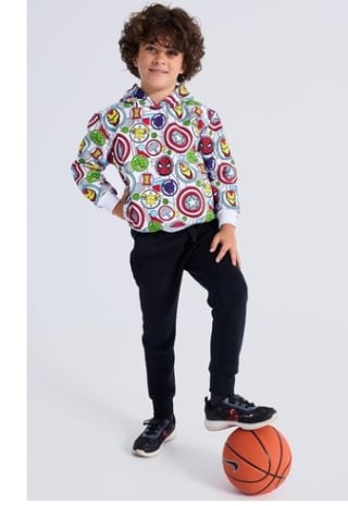 Sudadera capucha Marvel infantil por 4.99€